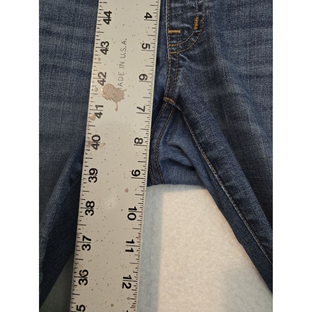 Madewell Maternity Skinny Jeans Size 28 Blue Denim Cotton Blend - Picture 11 of 15